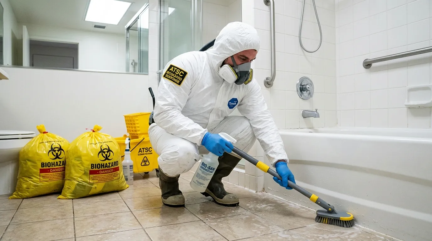 Decontamination equipment deployed for Blood Cleanup in Lincoln Square